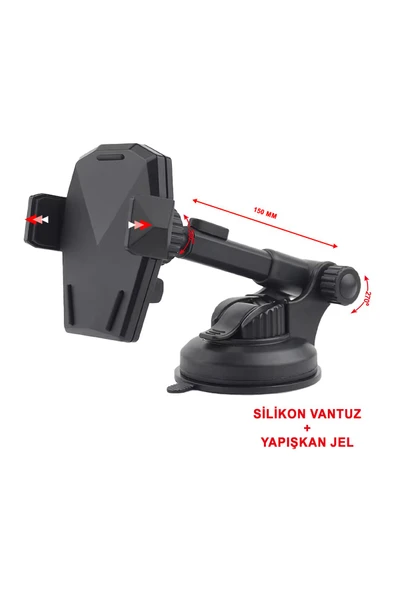 MTL  Araç İçi Torpido Telefon Tutucu MT6042 - 2
