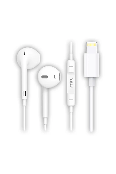 MTL  iPhone 7 Tak Çalıştır Stero Lightning Kulaklık - 2