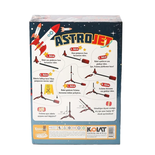 ZK122 Astro Jet Kutu Oyunu -Kolat - 2