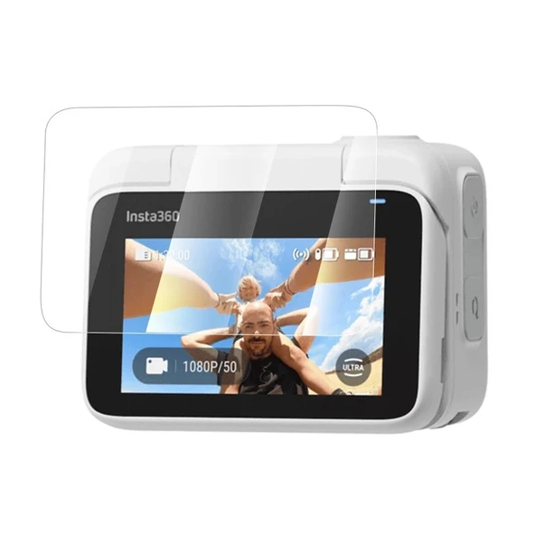 Insta360 Go 3 Uyumlu 2 Adet Şeffaf hidrojel Ekran Film Nano Jelatini - 5
