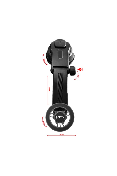 MTL  Araç İçi Vantuzlu Magsafe Telefon Tutucu MT6074 - 4