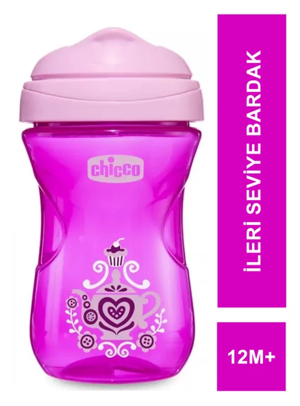 Chicco Easy İleri Seviye Bardak Kız-12m+