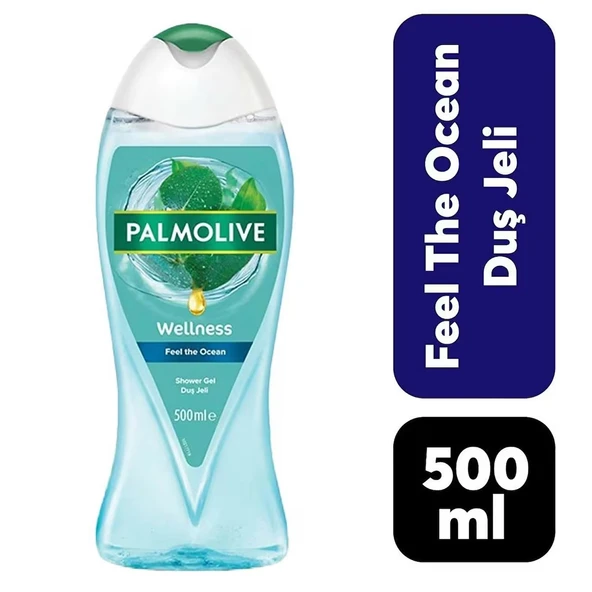 Palmolive Duş Jeli Wellness Feel The Ocean 500 ml 2 ADET - 2