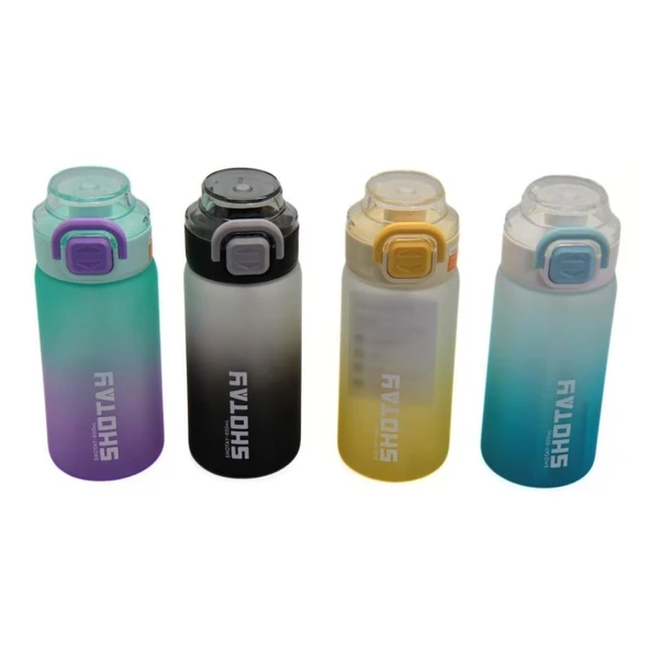 Shotay Soft Gradient Su Matarası PC Mor 600Ml - 4