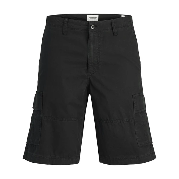 Jack & Jones 12274389 Jpstcole Mateo Cargo Short Mid Siyah