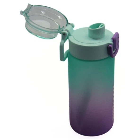 Shotay Soft Gradient Su Matarası PC Mor 600Ml - 3