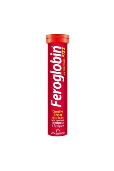 Vitabiotics Feroglobin Fizz Efervesan 20 Tablet