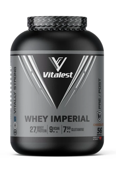 Vitalest Whey Impreal - 2128 Gr. Çikolata Aromalı Protein Tozu
