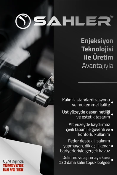 Volkswagen ID.6 2020+ Uyumlu SAHLER Araca Özel 4.5D Havuzlu Oto Paspas - ID 6 - 4