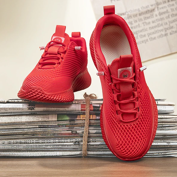 Unisex Yazlık Fileli Spor Ayakkabı (Yeşil) - Resim 11