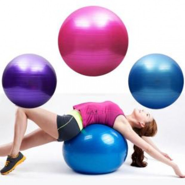 Pilates Topu - Pompa Hediyeli 65 cm - 3