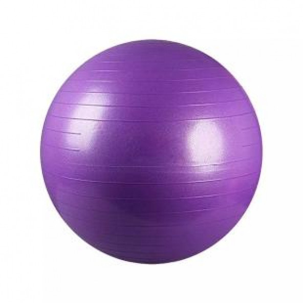 Pilates Topu 65 Cm Mor-Top Şişirme Pompası - 4