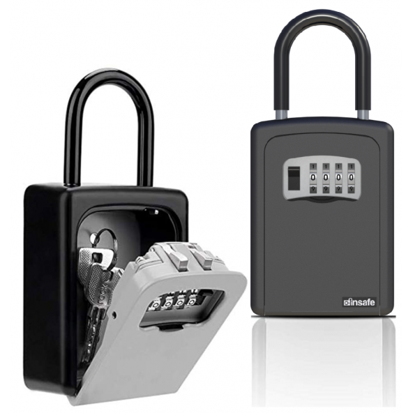 İnsafe ISC802KEY Şifreli Çelik Kasa, Anahtar Kasası, Anahtar Dolabı