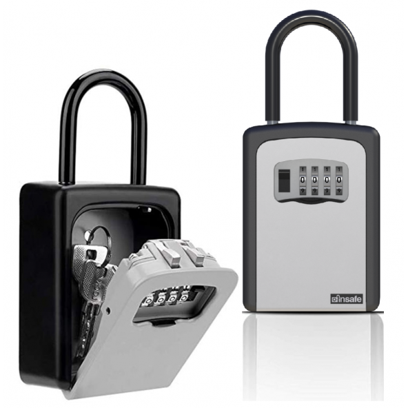 İnsafe ISC802KEY Şifreli Çelik Kasa, Anahtar Kasası, Anahtar Dolabı - 2