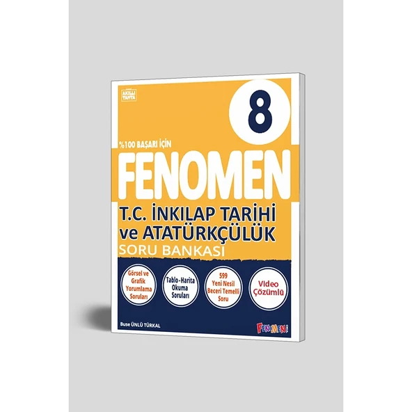 Fenomen  8. Sınıf Lgs Inkılap Tarihi Soru Bankası 2021
