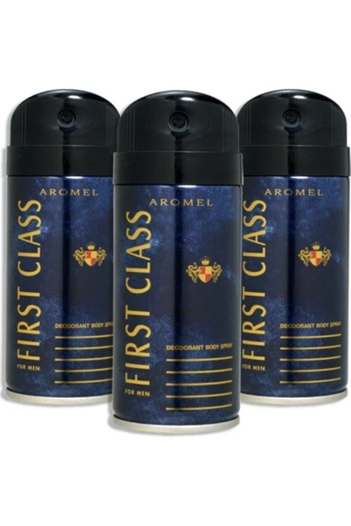 FİRST CLASS Erkek Deodorant 3x150ml