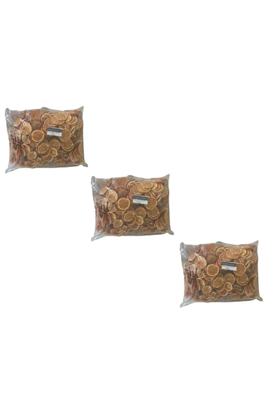 ANAMOUR NATURAL Kabuklu Portakal Kurusu - Cips Portakal (Şekersiz) - Kuru Meyve Kıtırı 1 KG (3 Adet)