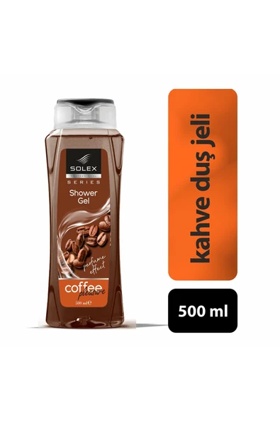 SOLEX Professional Series Kahve Aromalı Duş Jeli (Shower Gel) 500 ml.
