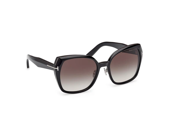 Tom Ford FT1223 01B Kadın Güneş Gözlüğü - Resim 3