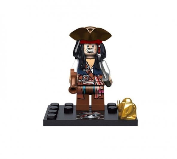Lego Uyumlu Super Heroes Captain Jack Sparrow Mini Figür Karayip Korsanları