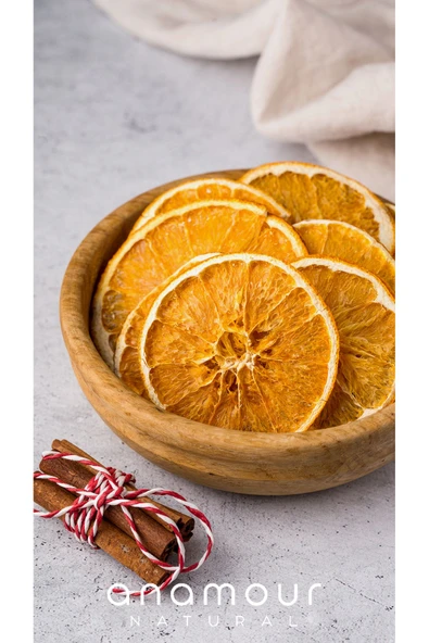 ANAMOUR NATURAL Kabuklu Portakal Kurusu - Cips Portakal (Şekersiz) - Kuru Meyve Kıtırı 1 KG (2 Adet) - 5
