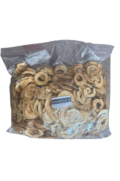 ANAMOUR NATURAL Elma Kurusu Cips Elma (Şekersiz) Kuru Meyve Kıtırı 1 KG