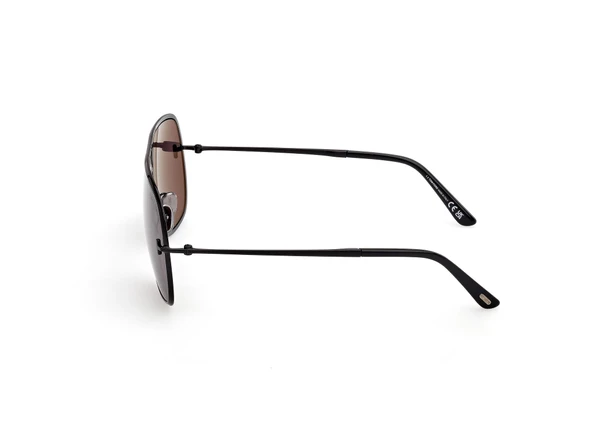 Tom Ford FT1204 01A Erkek Güneş Gözlüğü - Resim 2