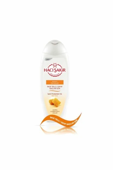 HACI ŞAKİR Şampuan Bal Özlü 2'si 1 Arada 500 ml X 2 Adet