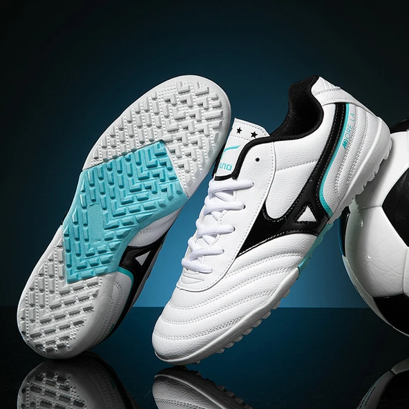 Unisex Krampon Futbol Ayakkabısı (Beyaz - Ay)