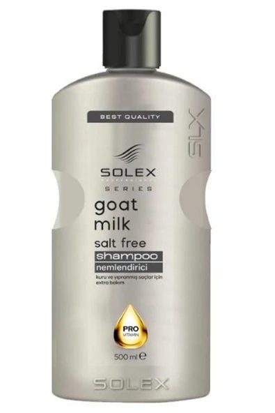 SOLEX Keçi Sütlü Nemlendirici Etkili Tuzsuz Şampuan 500 ML ( Temmuz 2025)