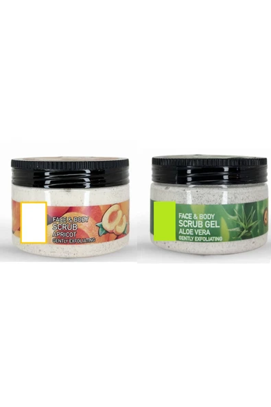 OSTWİNT Kayısı & Aloe Vera Scrub Peeling Gel 300 ML+300 ML