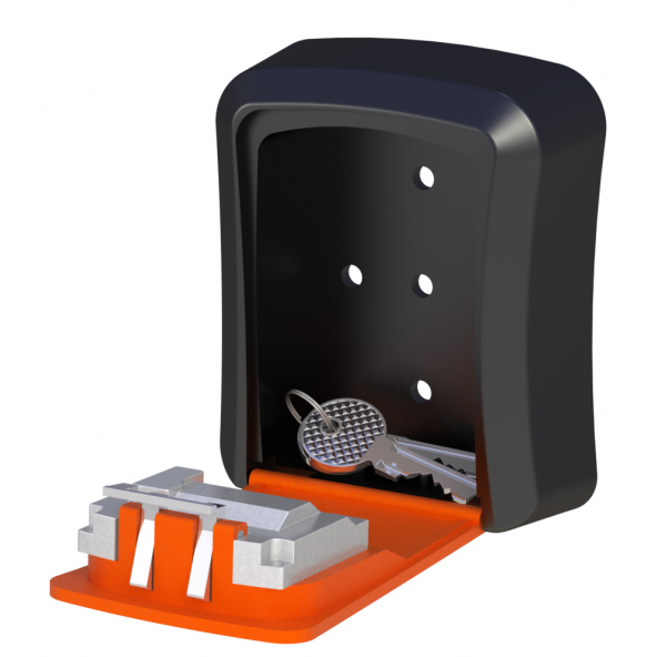 İnsafe ISC806KEY Şifreli Çelik Kasa Anahtar Kasası Anahtar Dolabı - 5