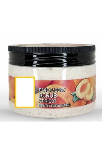 OSTWİNT Face And Body Yüz ve Vücut İçin Peeling Etkili Scrub Gel Kayısı 300ml