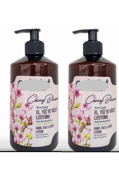 OSTWİNT El-Vücut Losyonu Kiraz Çiçeği 500 ml+500 ml