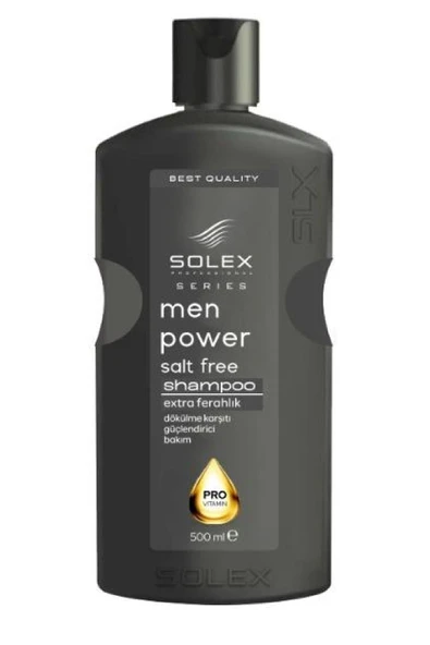SOLEX Erkeklere Özel Dökülme Karşıtı Tuzsuz Şampuan 500 ML ( Temmuz 2025)