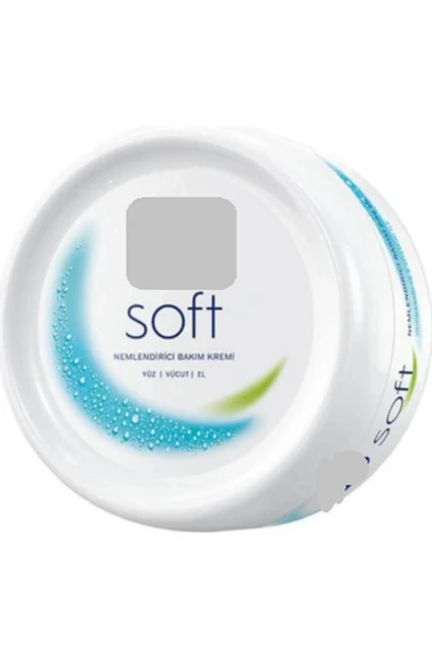 NİVEA Soft Nemlendirici Vücut Bakım Kremi 200ml, Jojoba Yağı, E Vitamini, Yüz Vücut El, Yumuşak Cilt Hissi