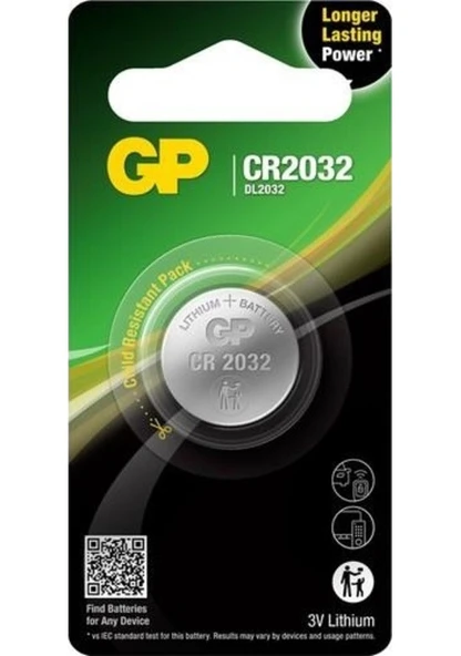 Gp Cr2032 Dl2032 3 V Pil