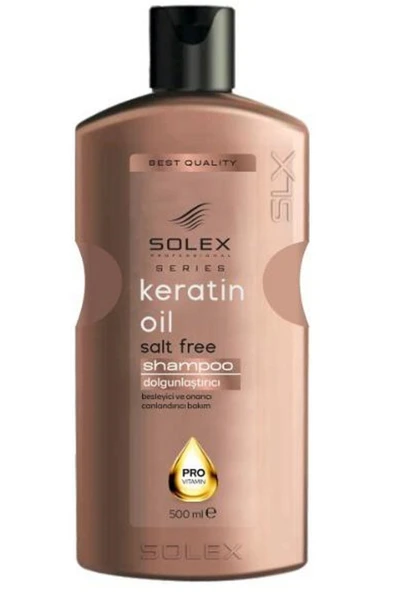 SOLEX Keratin Yağlı Tuzsuz Şampuan 500 ML ( Temmuz 2025)