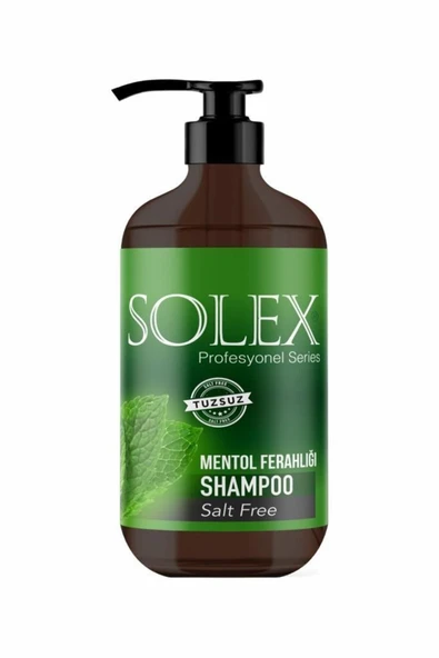 SOLEX Tuzsuz Professıonal Serıes Mentol + Keratin Özlü Şampuan 1.000 ml+1000 ML - 2