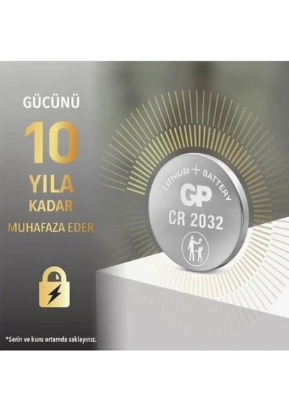Gp Cr2032 Dl2032 3 V Pil - 2