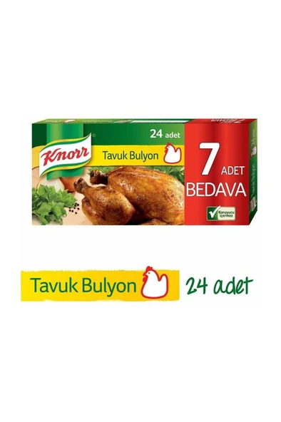 Knorr Tavuk Suyu Bulyon 12 Adet x 2 Adet