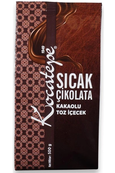 Kocatepe Sıcak Çikolata 500 gr Folyo