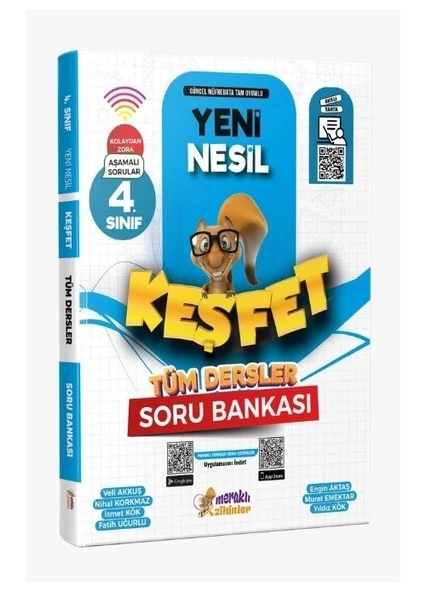 Günay Yayınları 4. Sınıf Tüm Dersler Yeni Nesil Keşfet Soru Bankası