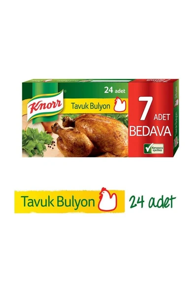 Knorr Tavuk Suyu Bulyon 12 Adet x 2 Adet - 2