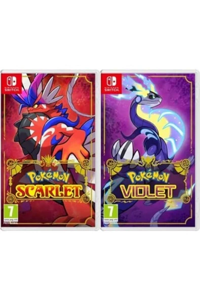 Nintendo  Pokemon Scarlet And Pokemon Violet Standat Edition Switch Oyun