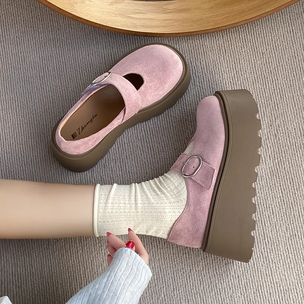 Kadın Loafer Ayakkabı (Pembe)
