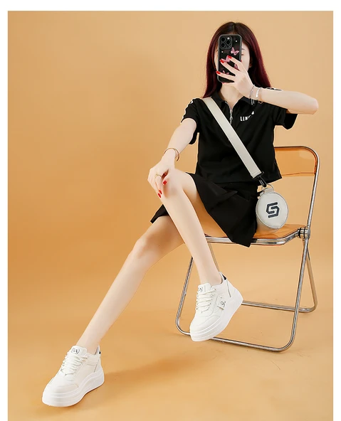 Kadın Günlük Düz Topuklu Ayakkabı (Siyah) - Resim 9