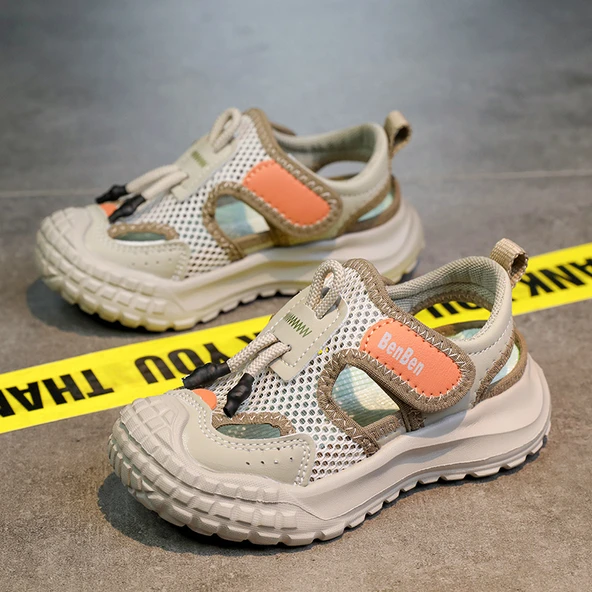 Unisex Çocuk Yazlık Spor Ayakkabı (Haki)