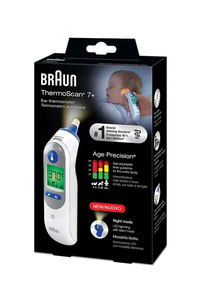 Braun Kulaktan Ateş Ölçer Beyaz 0 Ay Irt6525