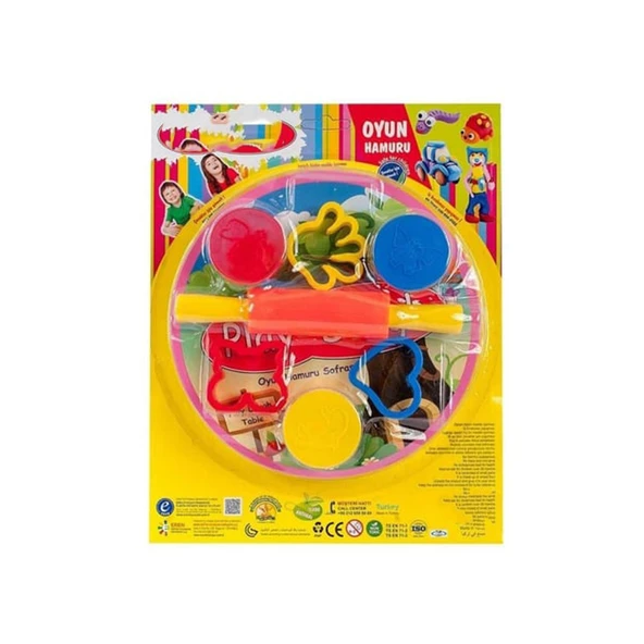 Oyun Hamuru Sofralı Oyun Hamuru 9 Parça